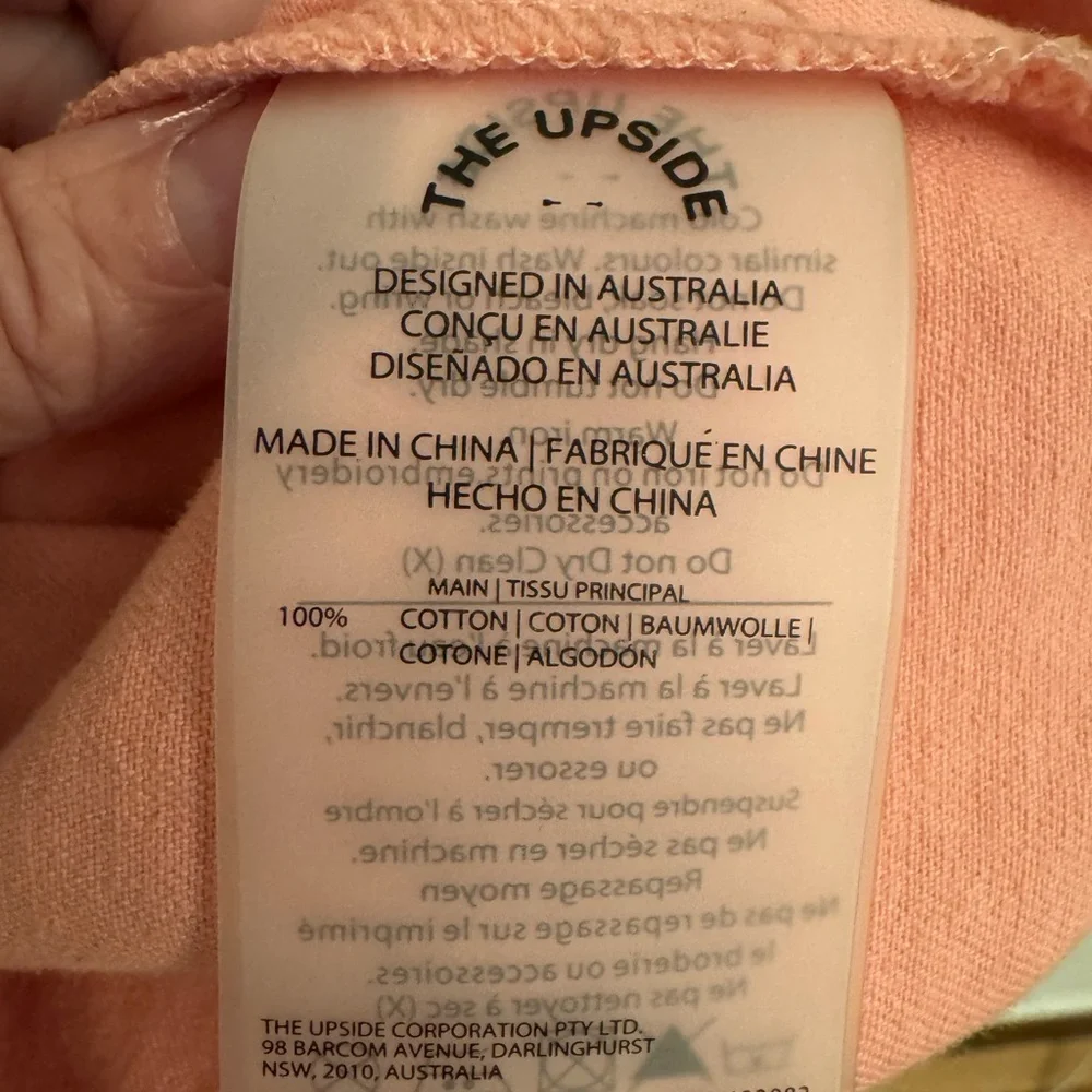 The Upside Light Pink Utility Jacket - Picture 5 of 6